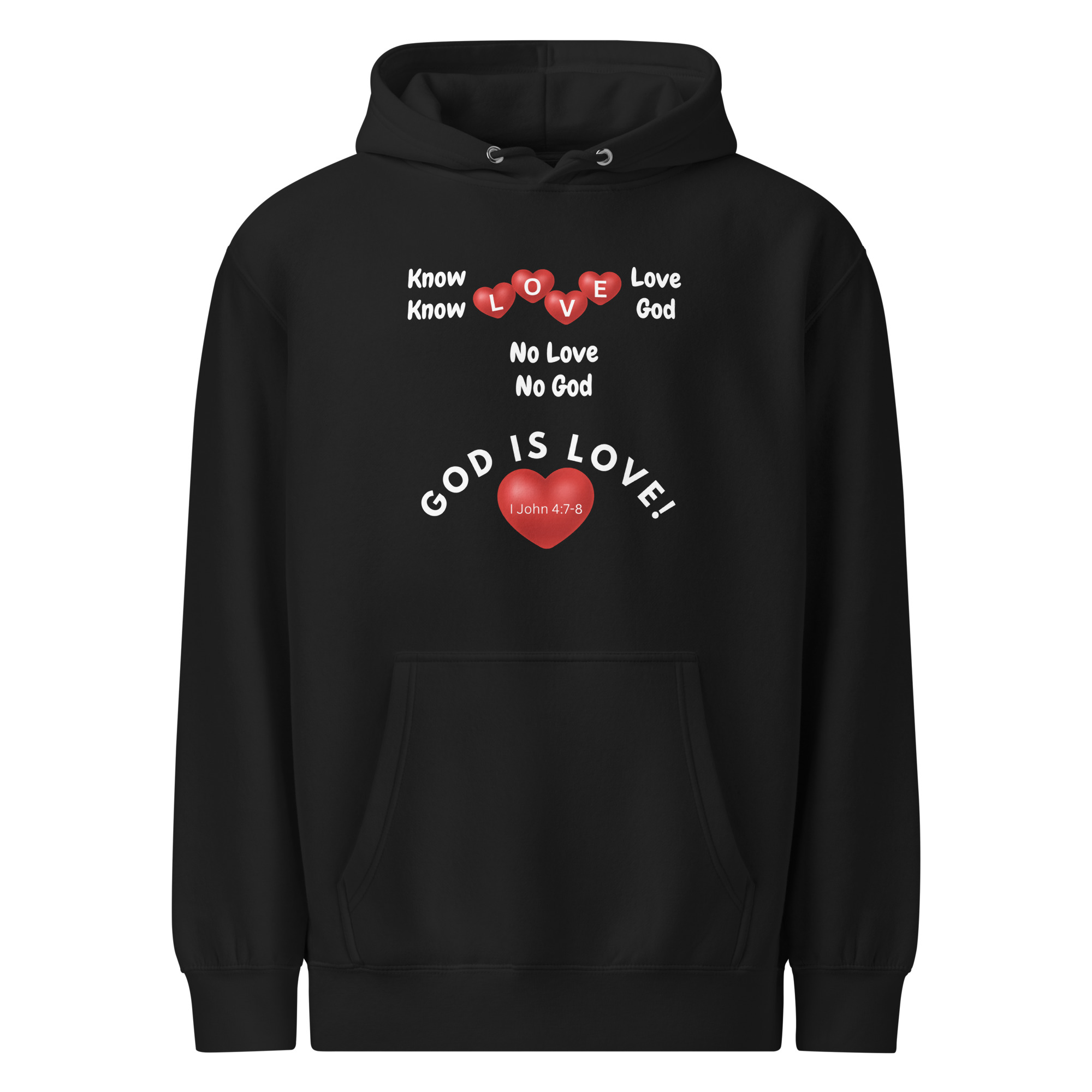 Unisex premium mid-weight hoodie