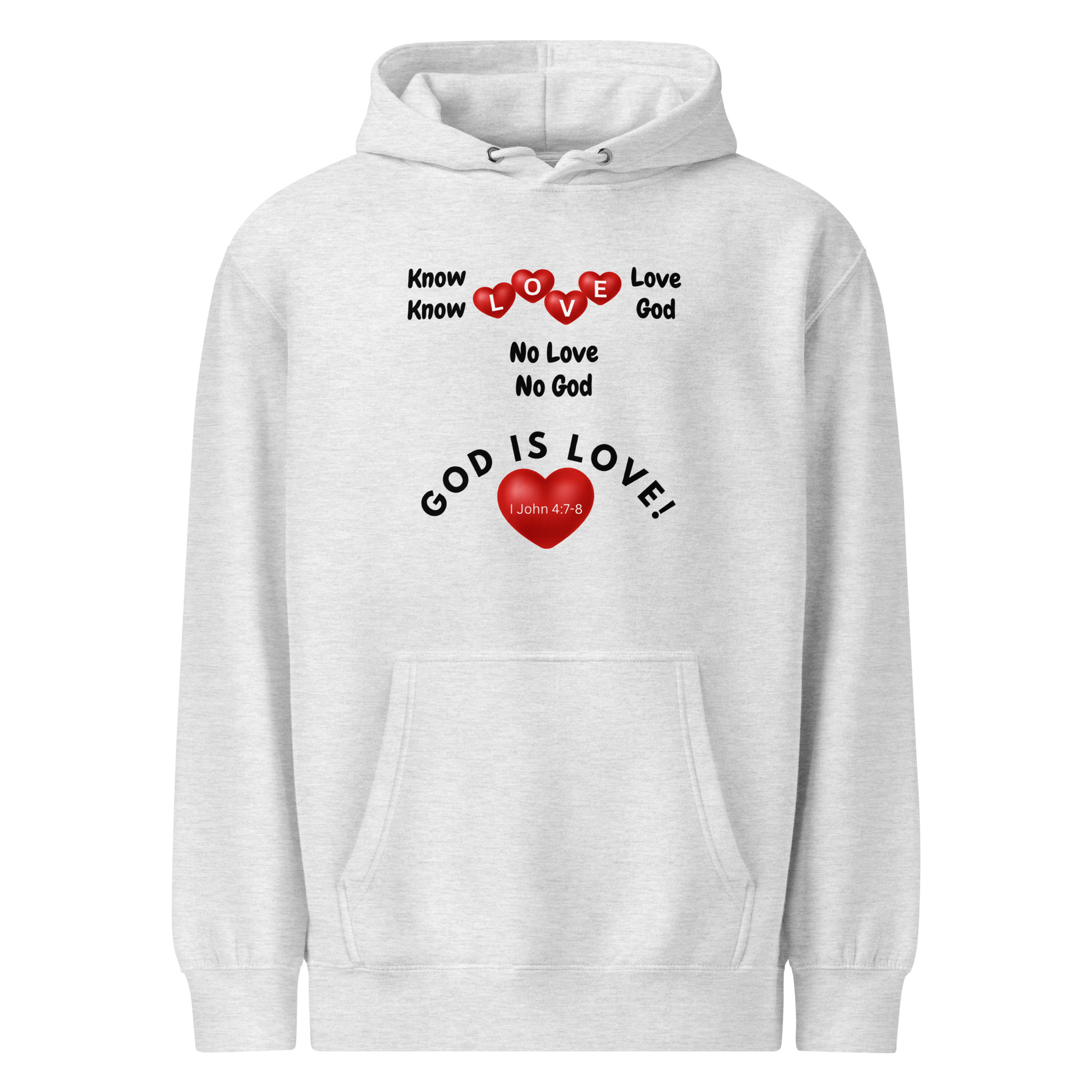 Unisex premium mid-weight hoodie